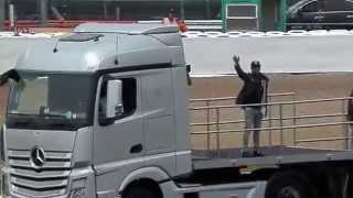 F1 Drivers Track Parade at Silverstone 2015