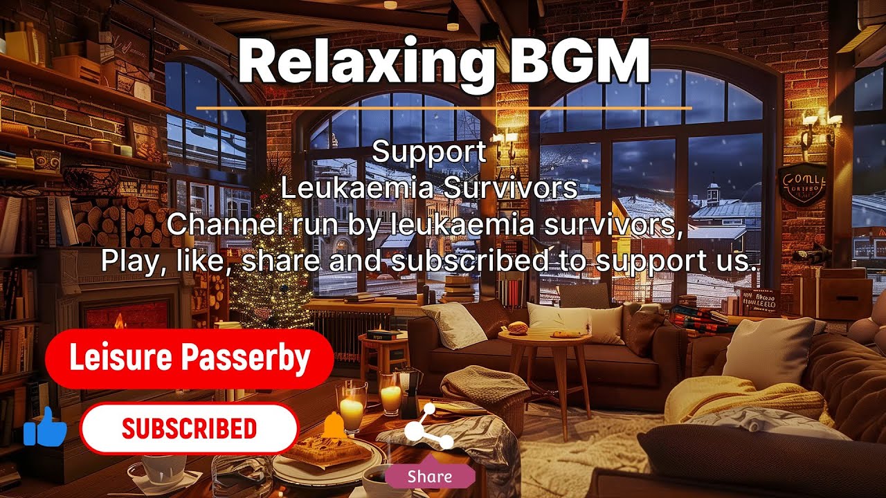 Relaxing Background Music for Café, Office, Hotel & More | Support Healing with Every Play 💛