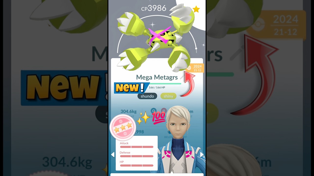 OMG✨️Shundo Mega Metagross Soon in Pokemon GO