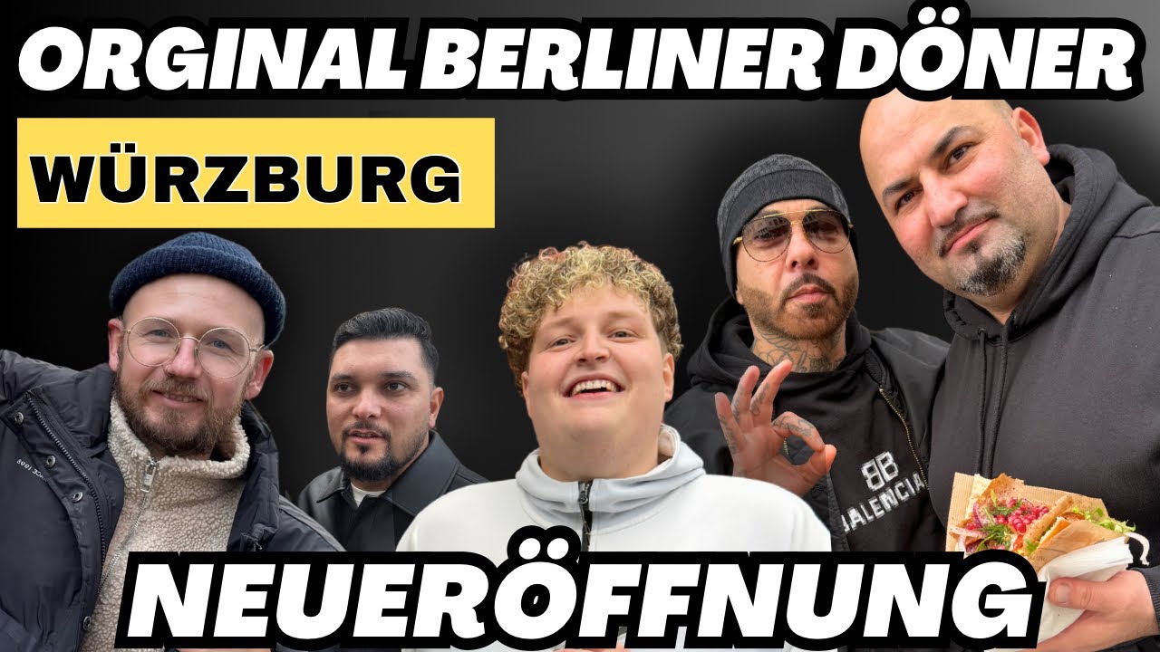 Orginal Berliner Döner Neueröffnung in Würzburg 