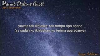 Lirik Lagu Terjemahan | Manut Dalane Gusti Sasya Arkhisna
