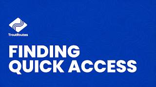 Finding Quick Access