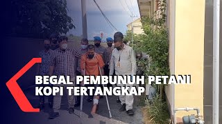 Begal Sadis Pembunuh Petani Kopi Ditangkap Setelah Buron 3 Pekan