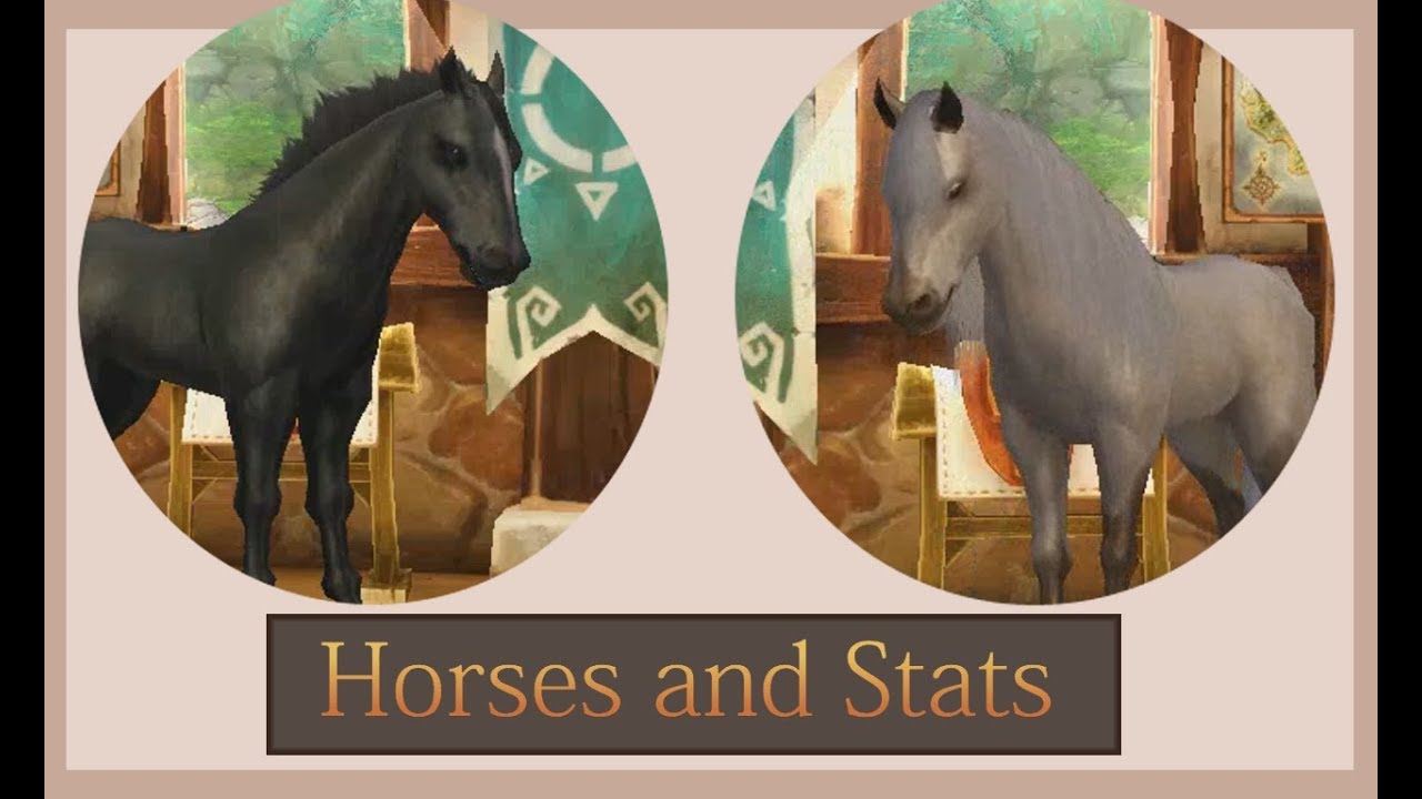 「Alicia Online」My Horses and Their Stats YouTube