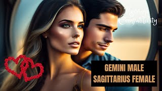 Gemini man Sagittarius woman I Zodiac Love Guide #astrology #couple #zodiac