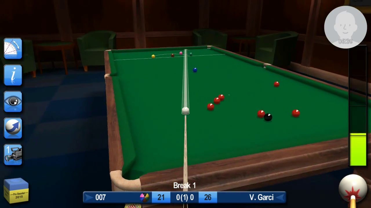 Pro Snooker 2015 - Walkthrough Part 1