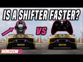 Shifter vs controller  is a shifter faster  forza horizon 5