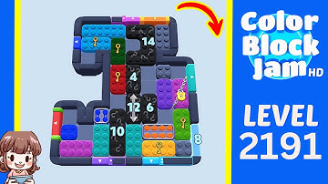 Color Block Jam Level 1256 (2191) Solution Walkthrough