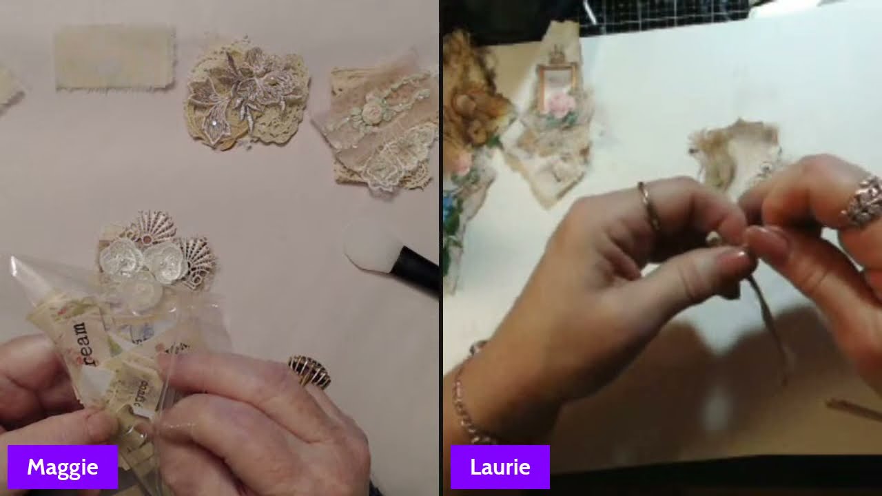 Craft & Chat With Maggie & Laurie - Mass Making Snippet Clusters