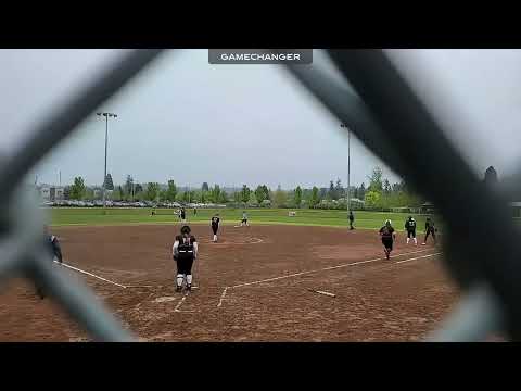 Diving Catch in LF against Crescent Valley High School