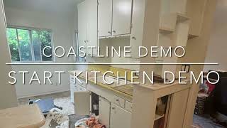 Kitchen Demolition Complete Demo, Debris Hauling & Cleanup
