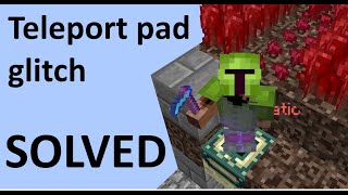 Teleport Pad Glitch - Solved | Hypixel Skyblock
