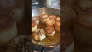 Fondant potatoes! #shorts #fyp #viral #chef #food #recipe #cooking #trending