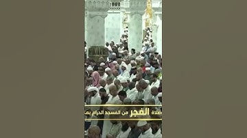 صلاة الفجر من رحاب المسجد الحرام الشّيخ بدر التركي سورة الحاقة يوم الثلاثاء٢٦ ربيع الآخر ١٤٤٦هـ