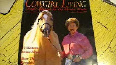 Whiddon in Cowgirl Living Magazine