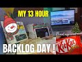 A Productive Day in My NEET Life | 13 Hours 🤍☃️🎉📚