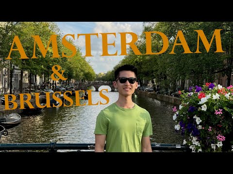 AMSTERDAM and BRUSSELS via EUROSTAR (Vlog)