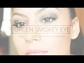 Green Smokey Eye - Fall Makeup Tutorial