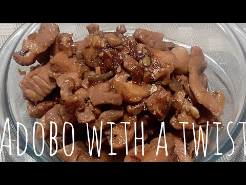 PORK ADOBO WITH