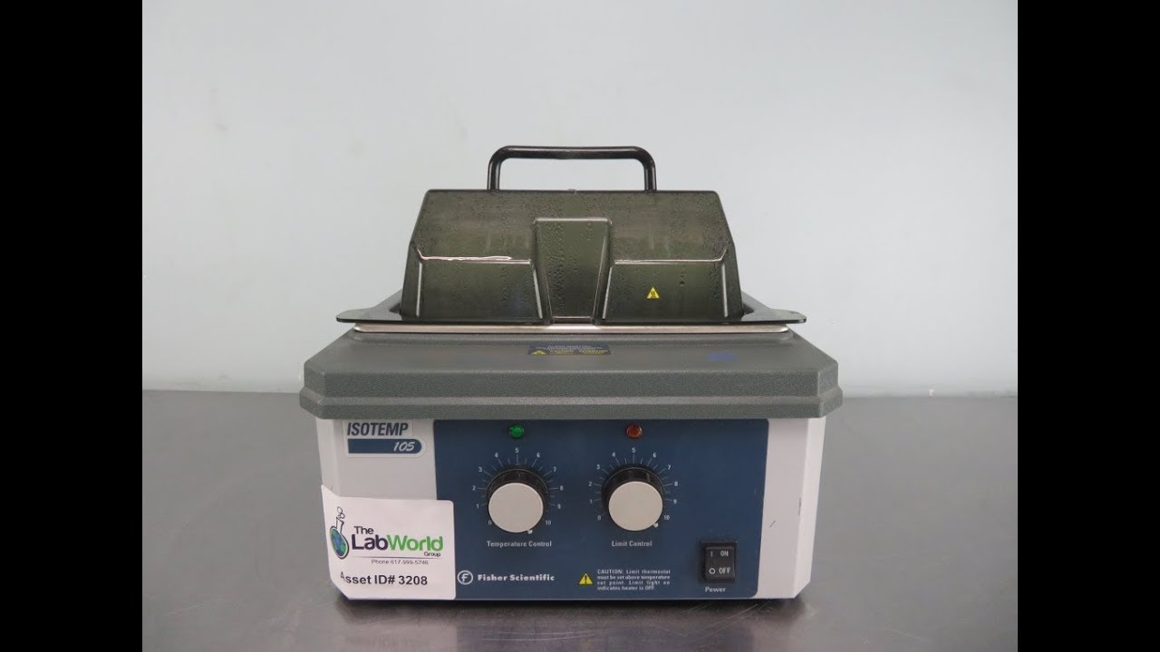 Thermo Fisher Scientific Isotemp 105 Water Bath YouTube