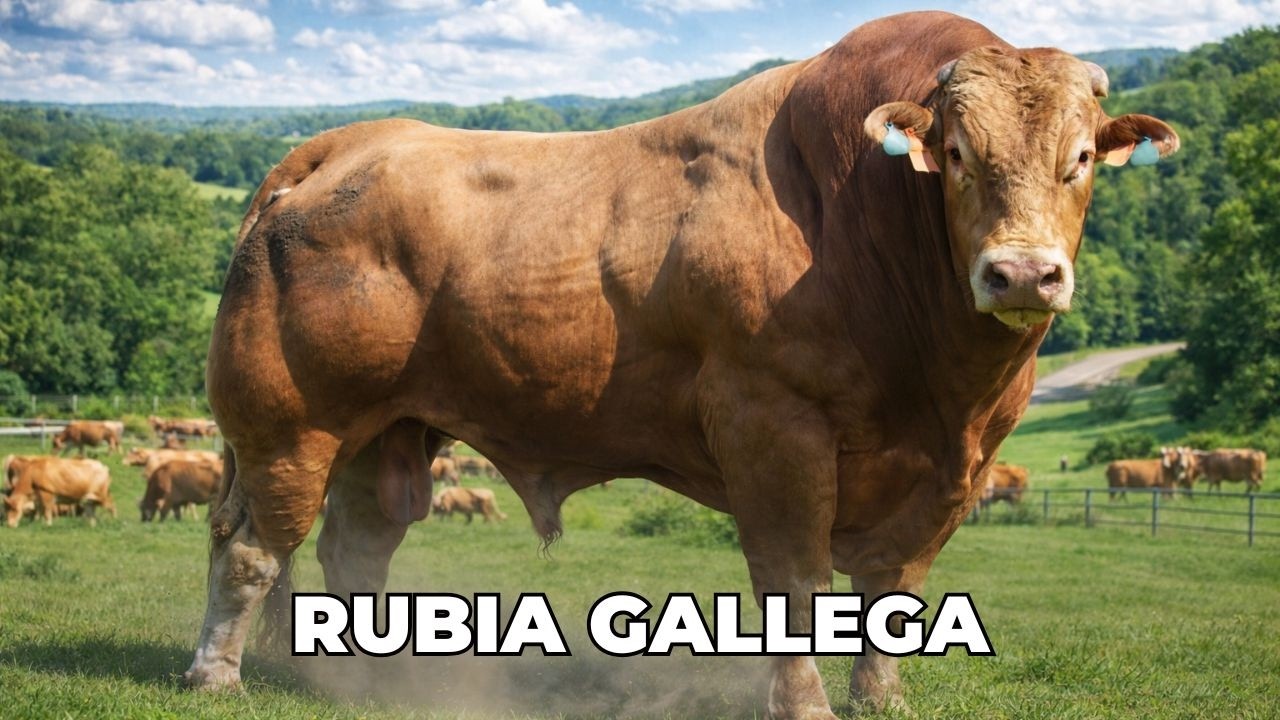 La VACA ESPAÑOLA Que Vale ORO 🐂 RUBIA GALLEGA: Origen, Carne y SECRETOS