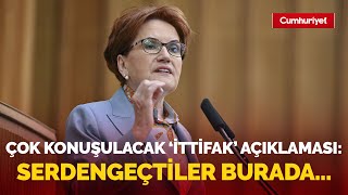 Meral Akşenerden Çok Konuşulacak Ittifak Çıkışı Serdengeçtiler Burada