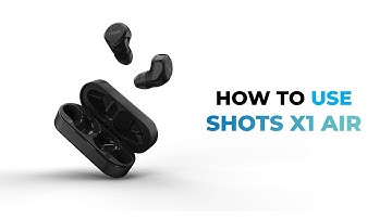 Noise Shots X1 Air in-ear Bluetooth Headphones: How To