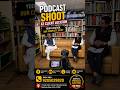 Shoot Your Podcast Like a Pro #PodcastStudio #PodcastShoot #PodcastRecording #PodcastSetup #viral