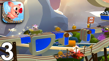 BACON ESCAPE Walkthrough Gameplay Part 3 - Levels 11 12 13 14 15 (iOS Android)