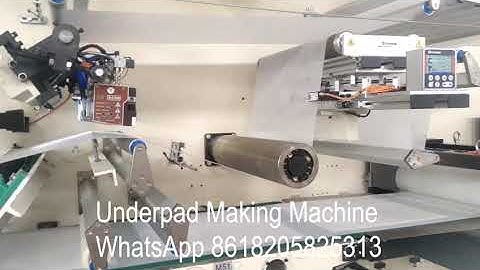 Underpad Making Machine