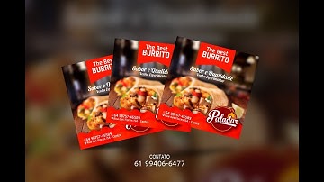 COREL DRAW - COMO CRIAR UM FLYER PARA MIDIA SOCIAL // COREL SNAKE