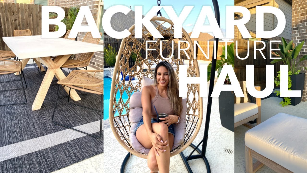 Outdoor Furniture Haul / Outdoor Decor / Home Decor Haul / Pool Side Furniture