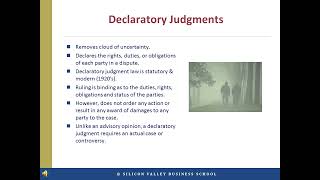 Declaratory Judgments in Patent Infringement Cases