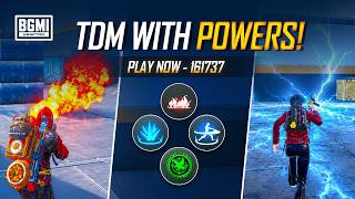 TDM With Powers! | WOW MAP CODE: 161737 | #BGMI screenshot 5