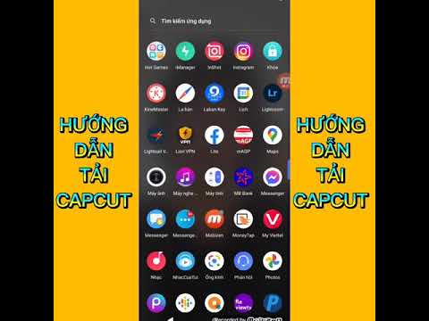 HƯỚNG DẪN TẢI PHẦN MỀM CAPCUT TRÊN ĐIỆN THOẠI – 0989309779