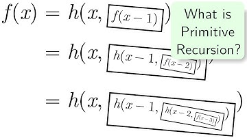 What is Primitive Recursion?