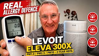 Real Allergy defence. Levoit Eleva 300X Air Purifier, PM1.0/2.5/10, 2-Year HEPA.