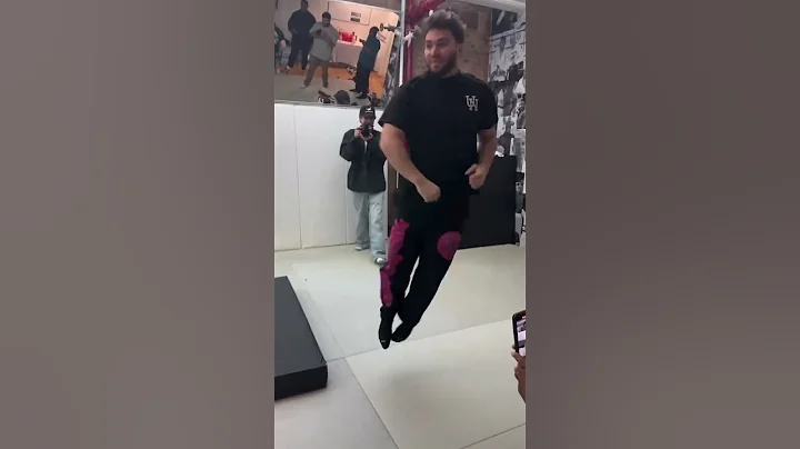 Gable Steveson LAUNCHES Adin Ross While Jon Jones Watches 😄💥 #UFC #MMA