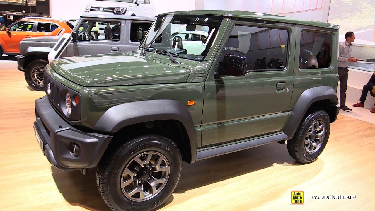 2019 Suzuki Jimny Exterior And Interior Walkaround Debut At 2018 Paris Motor Show