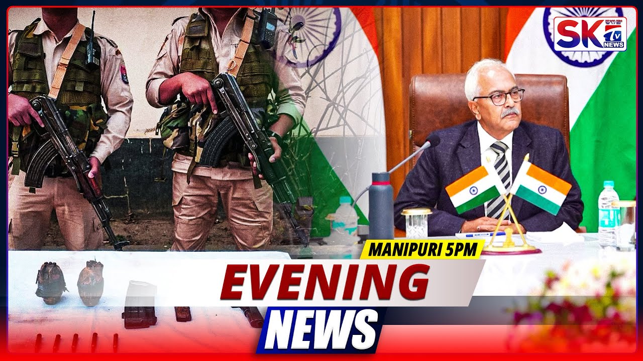 SKTV'S EVENING MANIPURI NEWS [04/03/25 - 05:00 PM][LIVE] - YouTube
