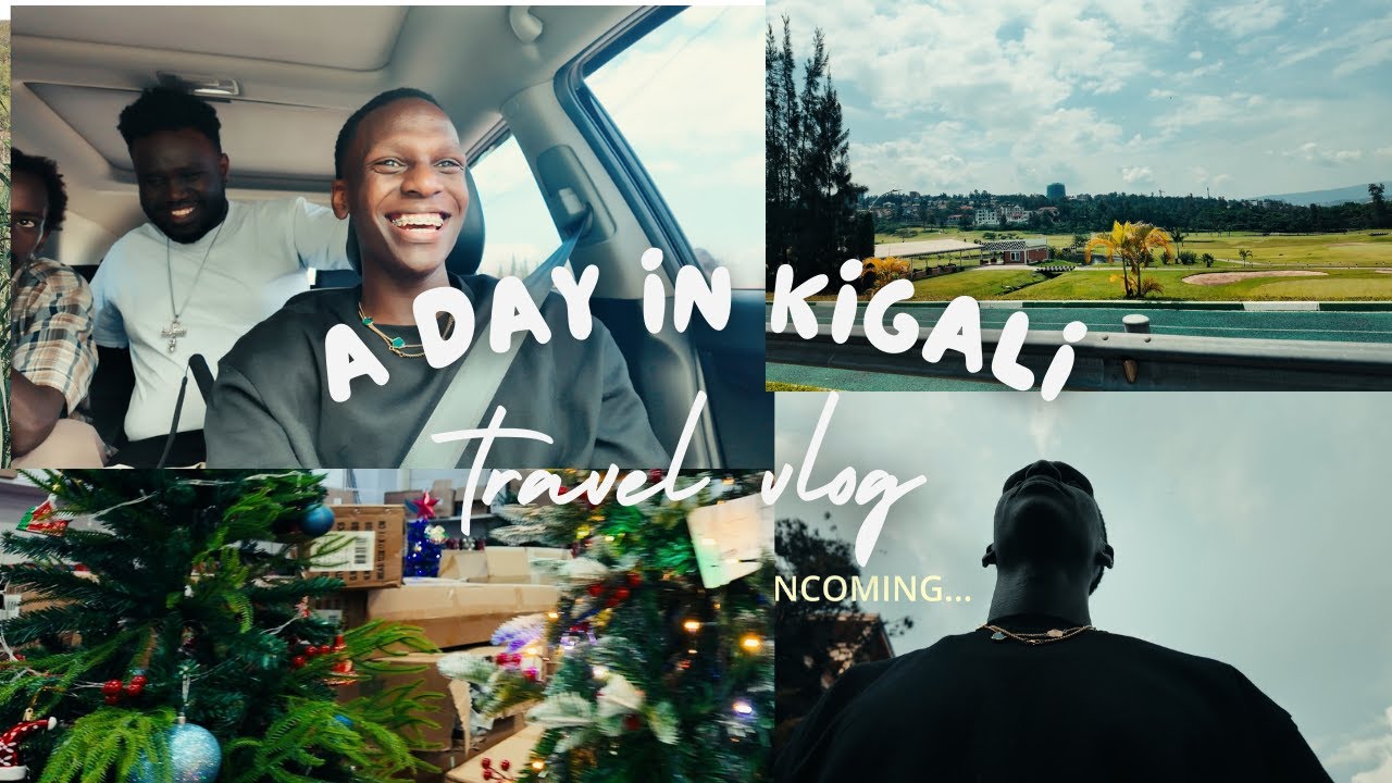 KIGALI STREETS, CHRISTIMAS TREE, SHOPPING, FUN 🎄🇷🇼