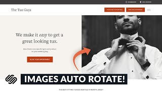 Easy Slideshow Split Layout in Squarespace