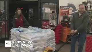 Marylanders scramble to get last minute supplies before major winter snow storm