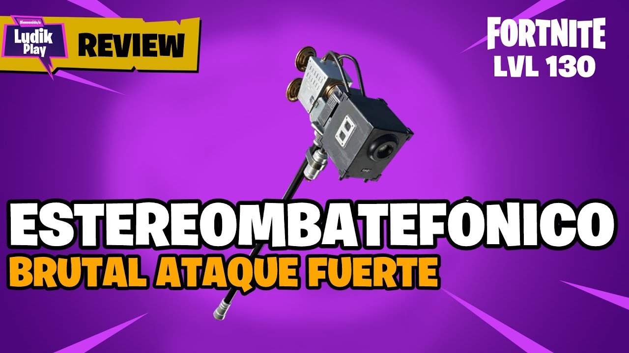 MARTILLO ESTEROMBATEFÓNICO LVL130, ATAQUE FUERTE BRUTAL! | FORTNITE SALVAR EL MUNDO | GUIA REVIEW