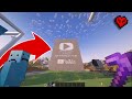 Building a Silver Play Button In Minecraft Hardcore (broke my monitor)