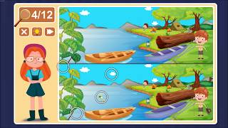 Viki Spotter: Camping, Level 19 Walkthrough, 1080p/60FPS.