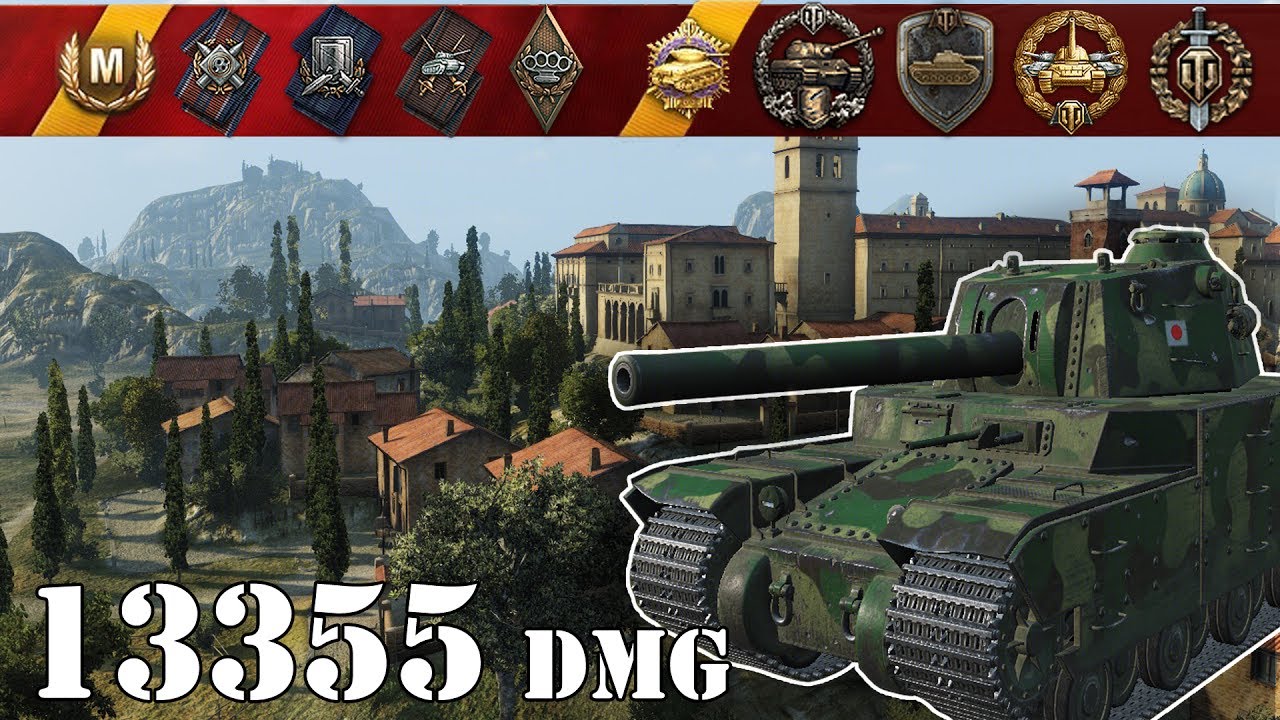 World of Tanks / Type 5 Heavy .. 13355 Dmg - YouTube