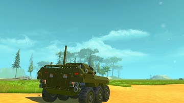 Trial movie of Canister catapult [Scrap Mechanic]