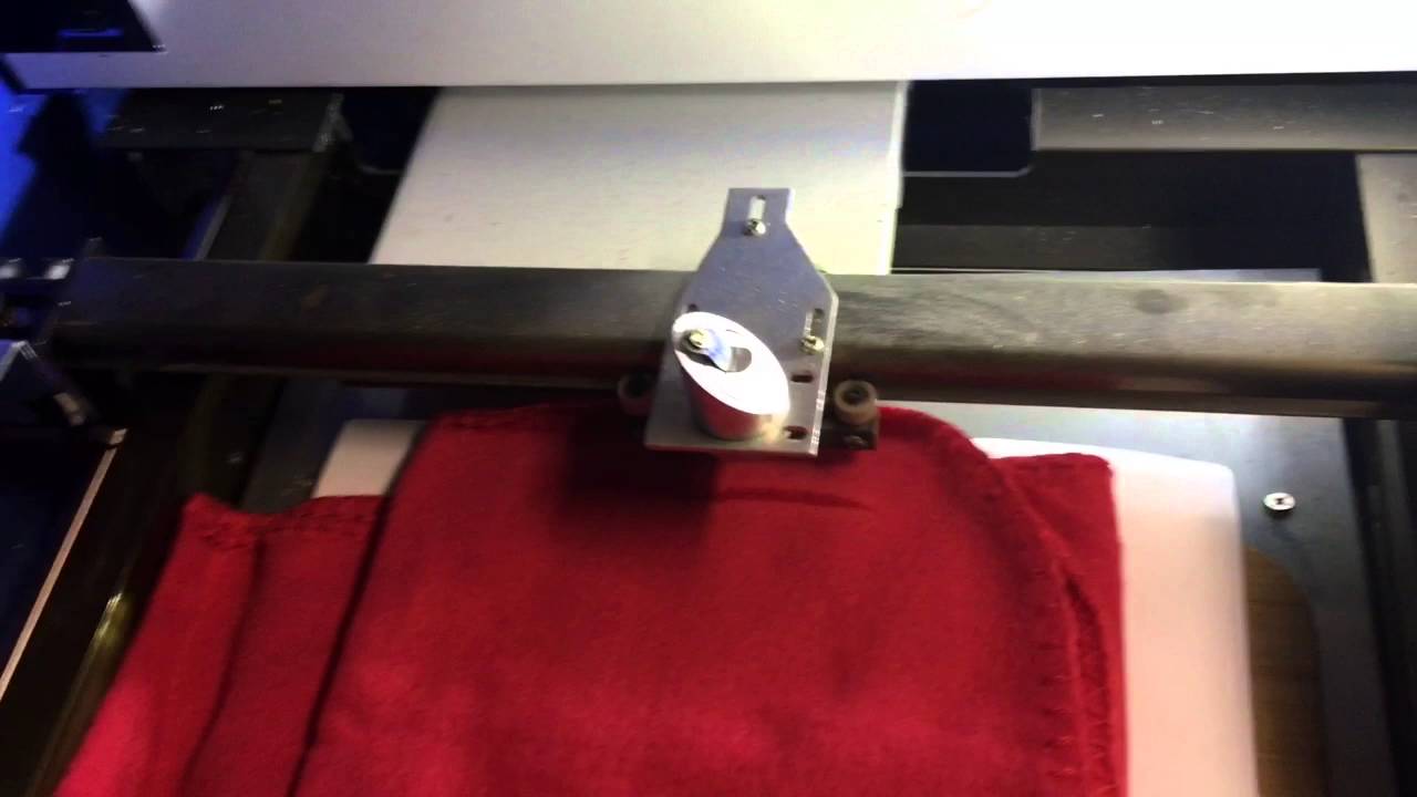 Laser engraving fleece blanket YouTube