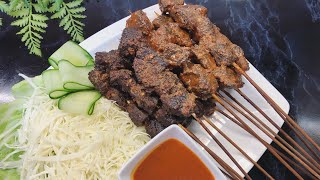 Jinsi ya kupika Mishkaki milaini bila ya mkaa | grilled beef with tamarind sause | Suhayfa’s Food